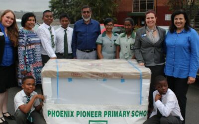 Phoenix Pioneer Primary Receives Much Needed Chest Freezer For Their New Tuck Shop