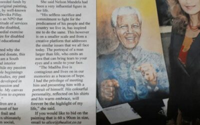 Madiba Jive’ Goes On Auction For St Giles – Devika Pillay