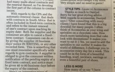 Consumer Affairs – Glenda Thompson